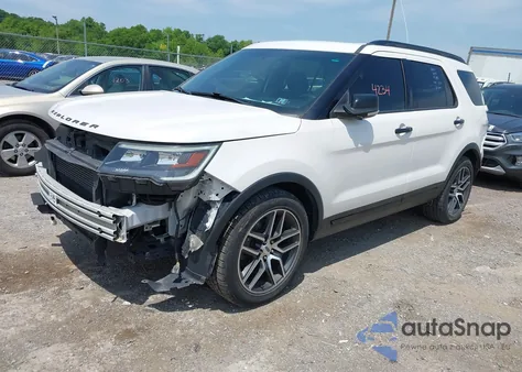 2017 Ford Explorer Sport from USA, damaged, VIN 1FM5K8GT6HGA83768